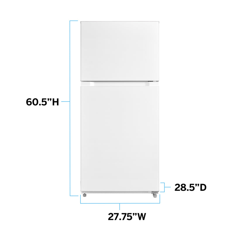 Avanti Frost Free Top Freezer Refrigerator