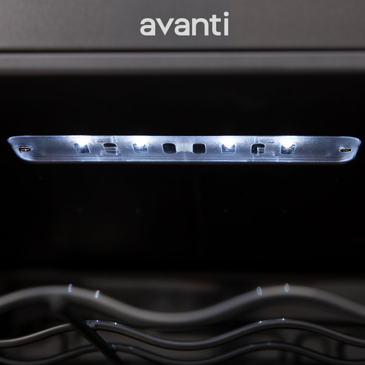 Avanti Wine Cooler, 34 Bottle Capacity, in Platinum (WC34N2P)