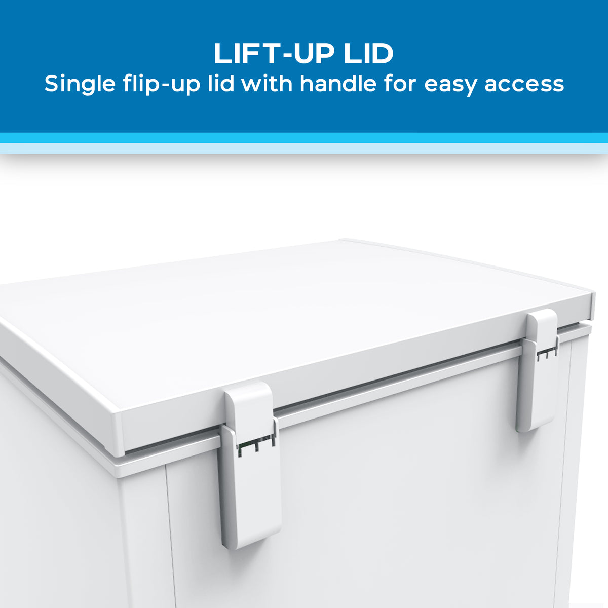 ＊lchie様＊ ファインビジュアル Avanti 5.0 cu. ft. Garage Ready Convertible Chest Freezer, in