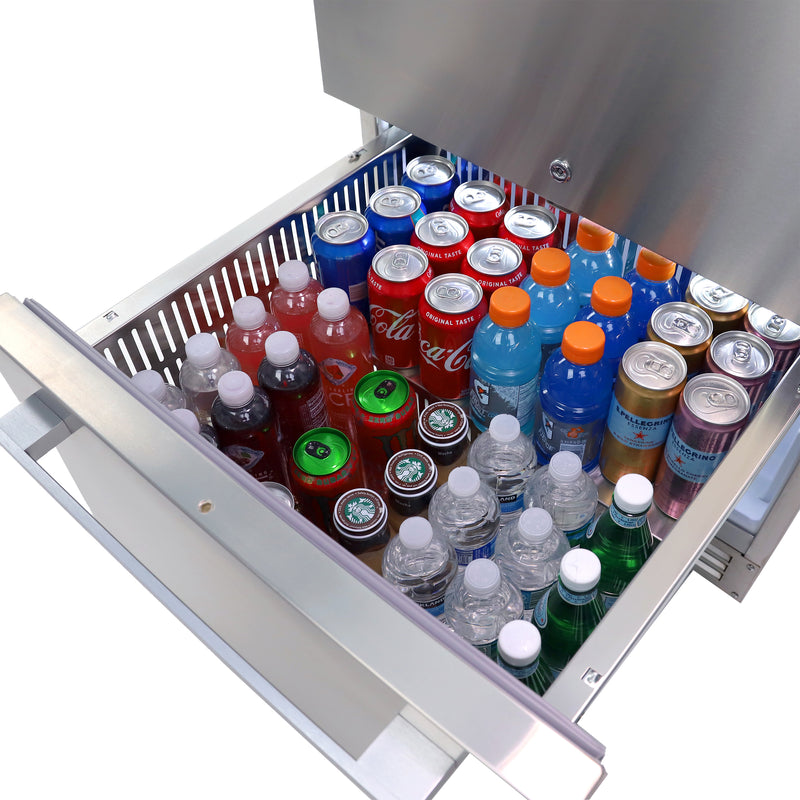 Avanti ELITE Series Indoor/Outdoor Undercounter Drawer Refrigerator