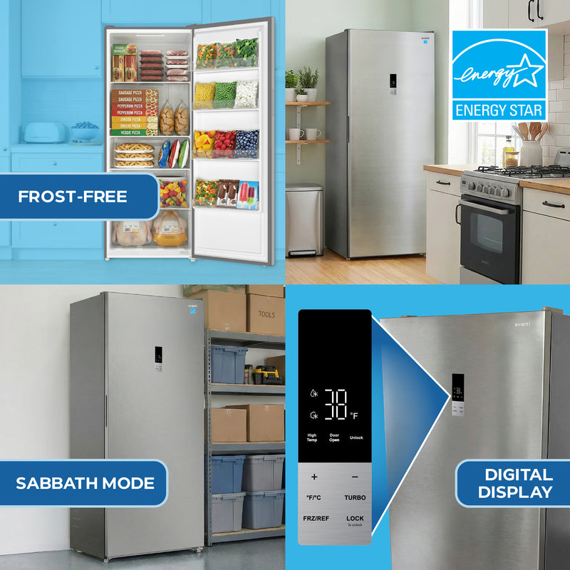 Avanti MaxxSpace Insulation™ Technology Garage-Ready Frost-Free