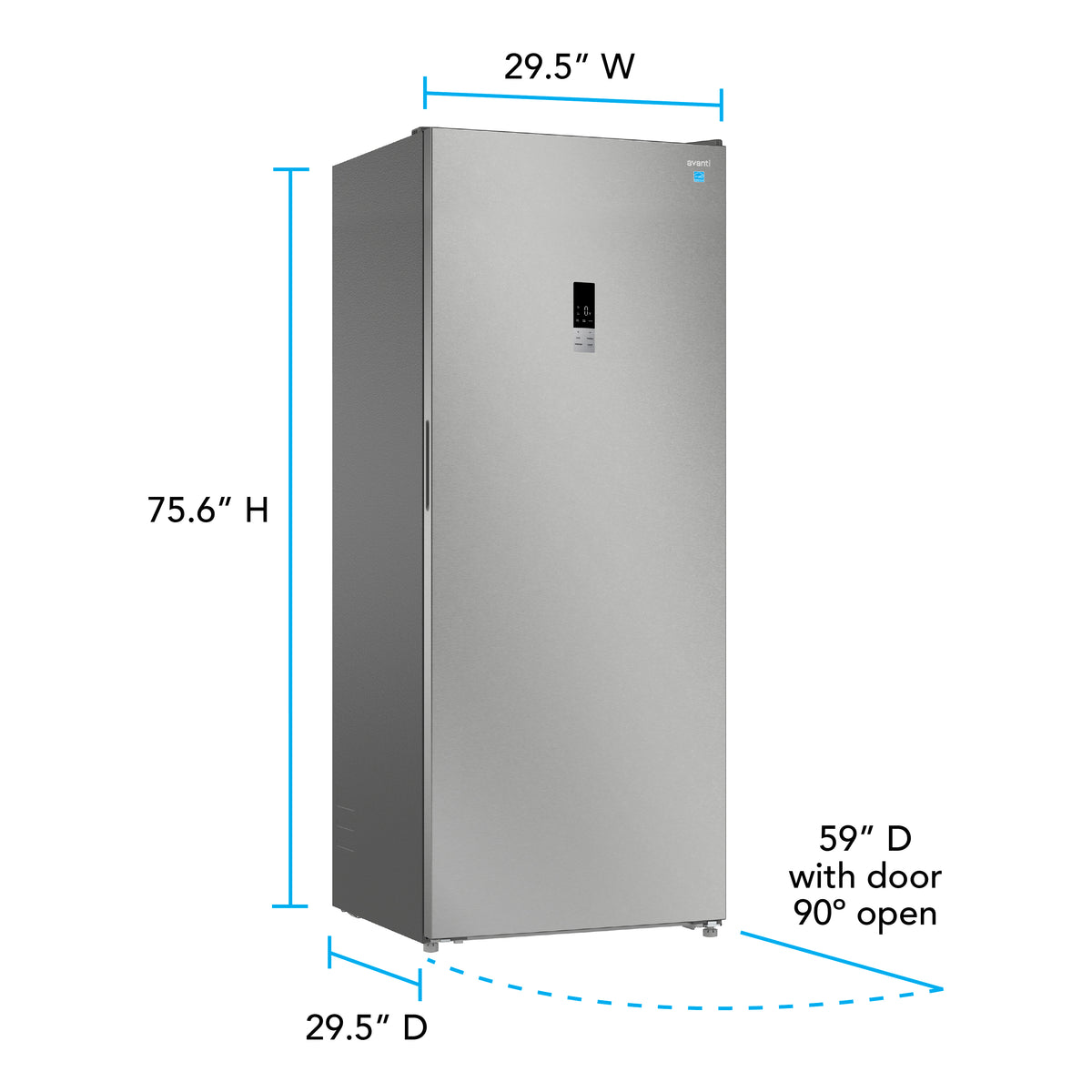 Avanti MaxxSpace Insulation™ Technology Garage-Ready Frost-Free