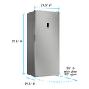 Avanti MaxxSpace Garage-Ready 23 cu. ft. Convertible Upright Freezer