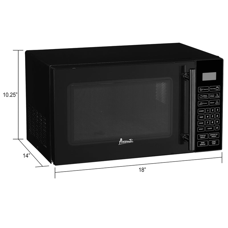 Avanti Countertop Microwave Oven, 0.8 cu. ft. Capacity