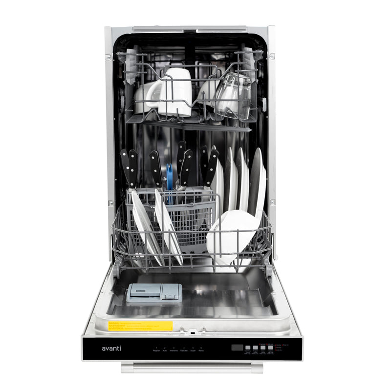 Avanti 18" Built In Dishwasher