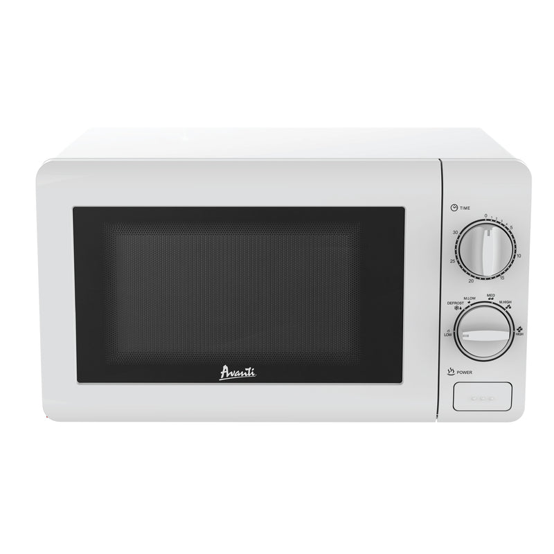 Avanti Microwave Oven with Mechanical Dials