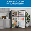 Avanti Frost-Free Apartment Size Garage Ready Refrigerator, 18.0 cu. ft.