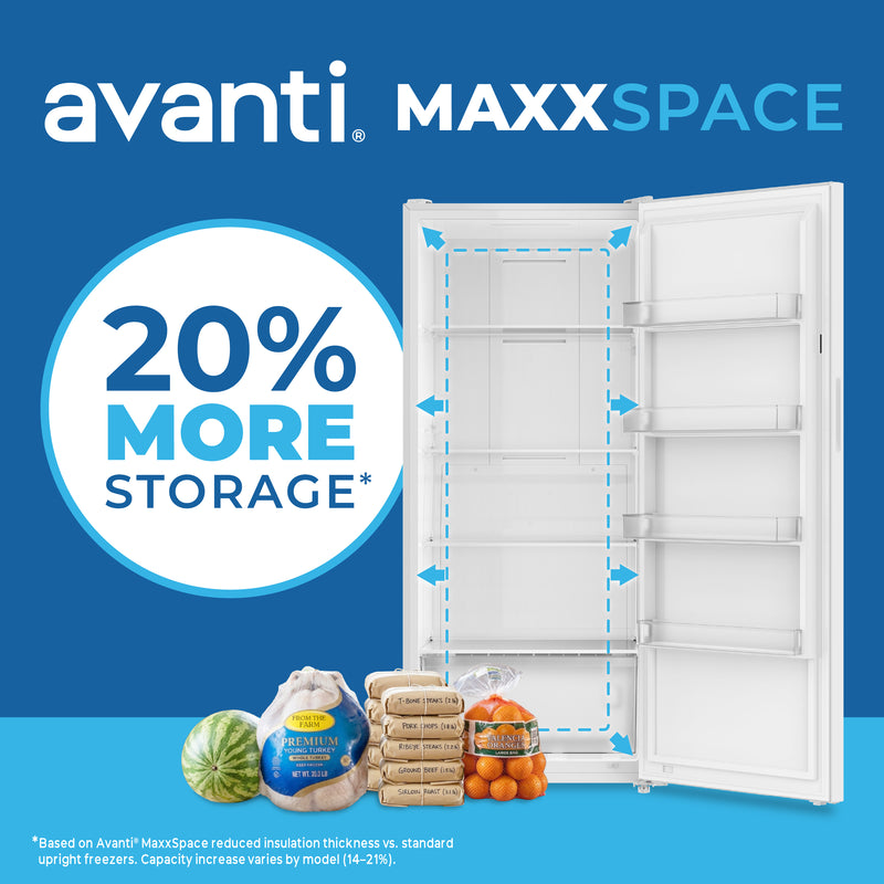 mucho works プーペラ Avanti MaxxSpace Insulation™ Technology Garage-Ready Frost-Free