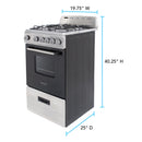Avanti 20" Compact Gas Range Oven