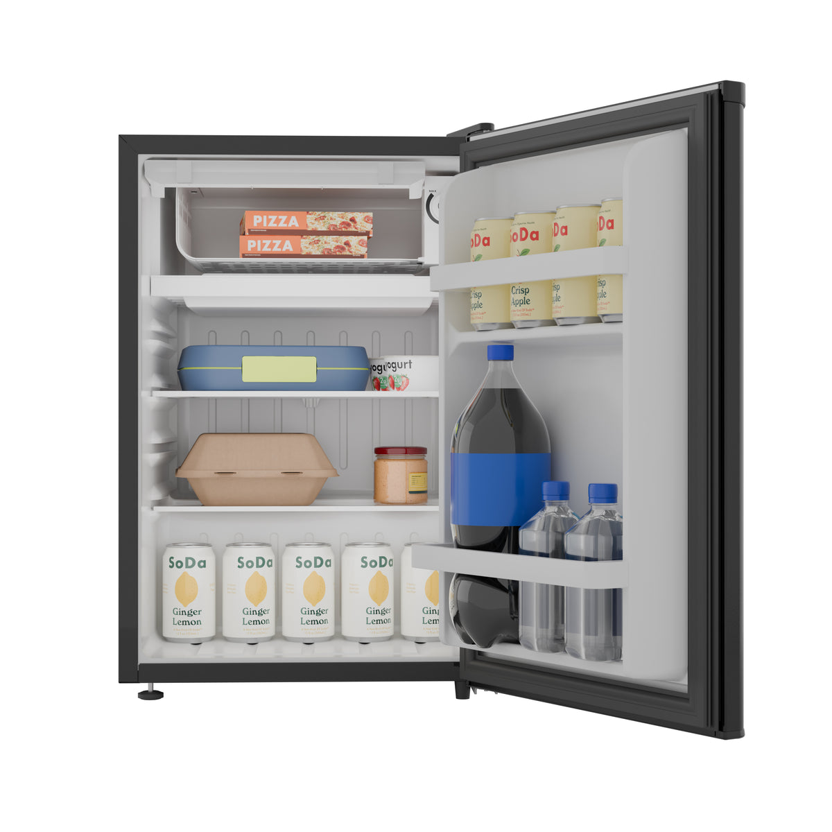 Avanti 2.5 Cu. Ft. Compact Refrigerator, Mini-Fridge, in Black