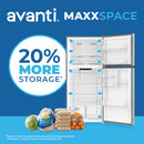 Avanti MaxxSpace Garage-Ready 21 cu. ft. Refrigerator
