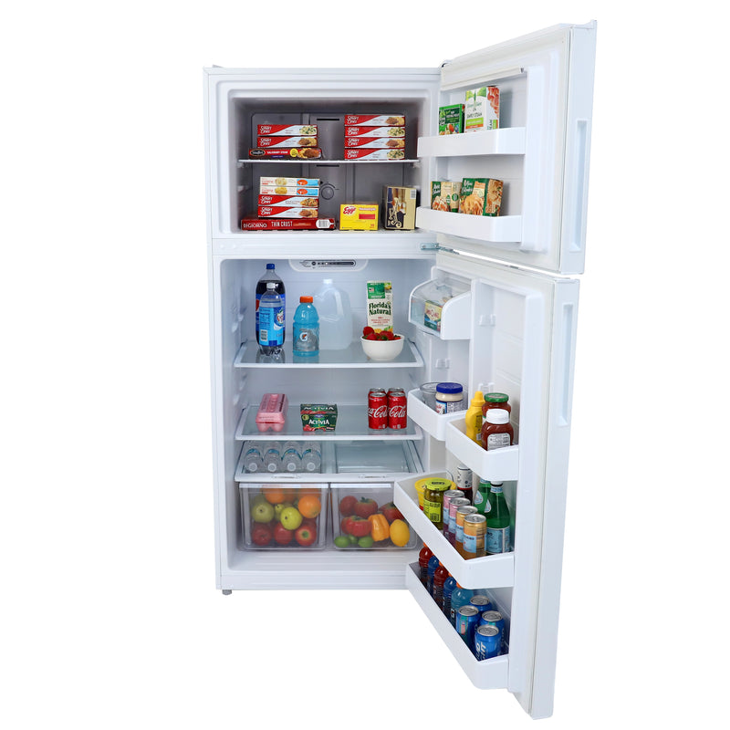 Avanti Frost-Free Apartment Size Refrigerator, 14.3 cu. ft. Capacity, in  White (FF14V0W) 