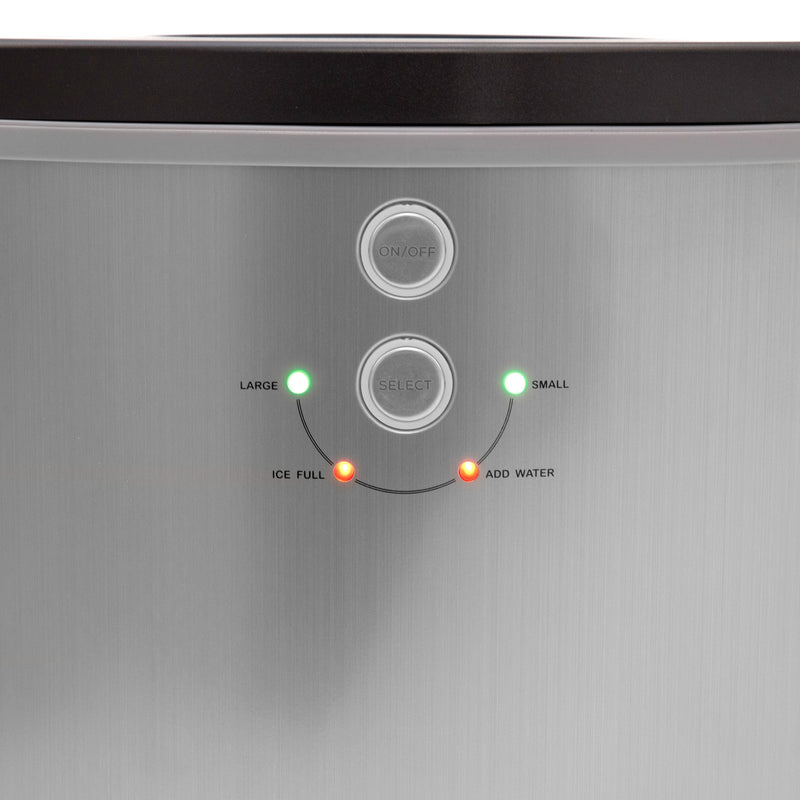 Avanti Portable Countertop Ice Maker, in Stainless Steel
