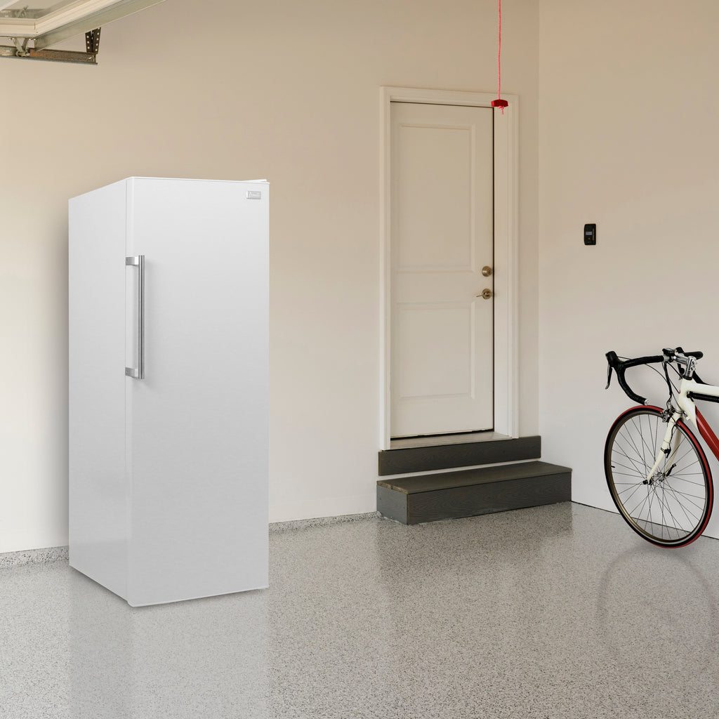 Avanti AV1081VFK0W 10.8 Cu. Ft. Vertical Freezer on Fridge.com