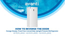 Avanti MaxxSpace Vertical Freezers Instructional Video to Reverse Door