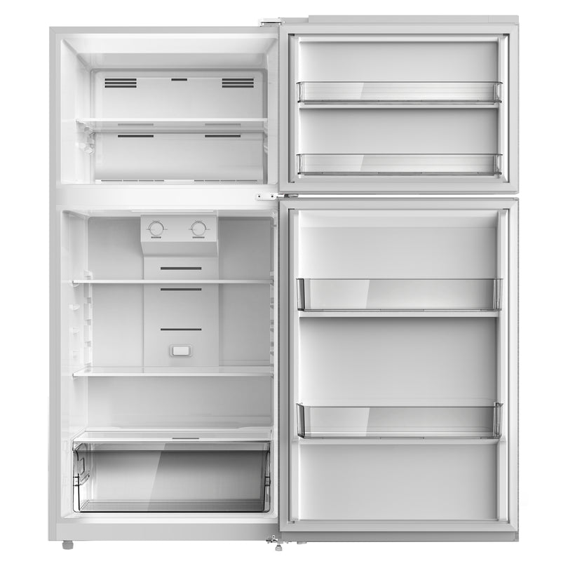 Avanti Frost Free Top Freezer Refrigerator