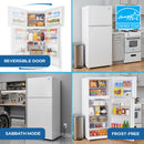 Avanti Frost-Free Apartment Size Garage-Ready Refrigerator, 14.6 cu. ft.