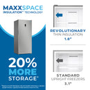 Avanti MaxxSpace Garage-Ready 21 cu. ft. Convertible Upright Freezer