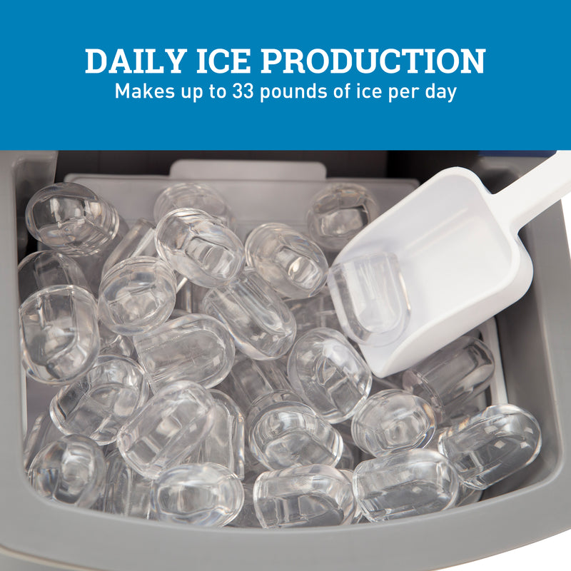 Avanti Portable Countertop Ice Maker, in Dark Blue (IM1216DBIS)