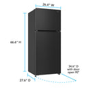 Avanti Frost-Free Apartment Size Garage-Ready Refrigerator, 14.6 cu. ft.
