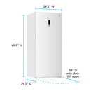 Avanti MaxxSpace Garage-Ready 21 cu. ft. Convertible Upright Freezer