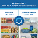 Avanti MaxxSpace Garage-Ready 21 cu. ft. Convertible Upright Freezer