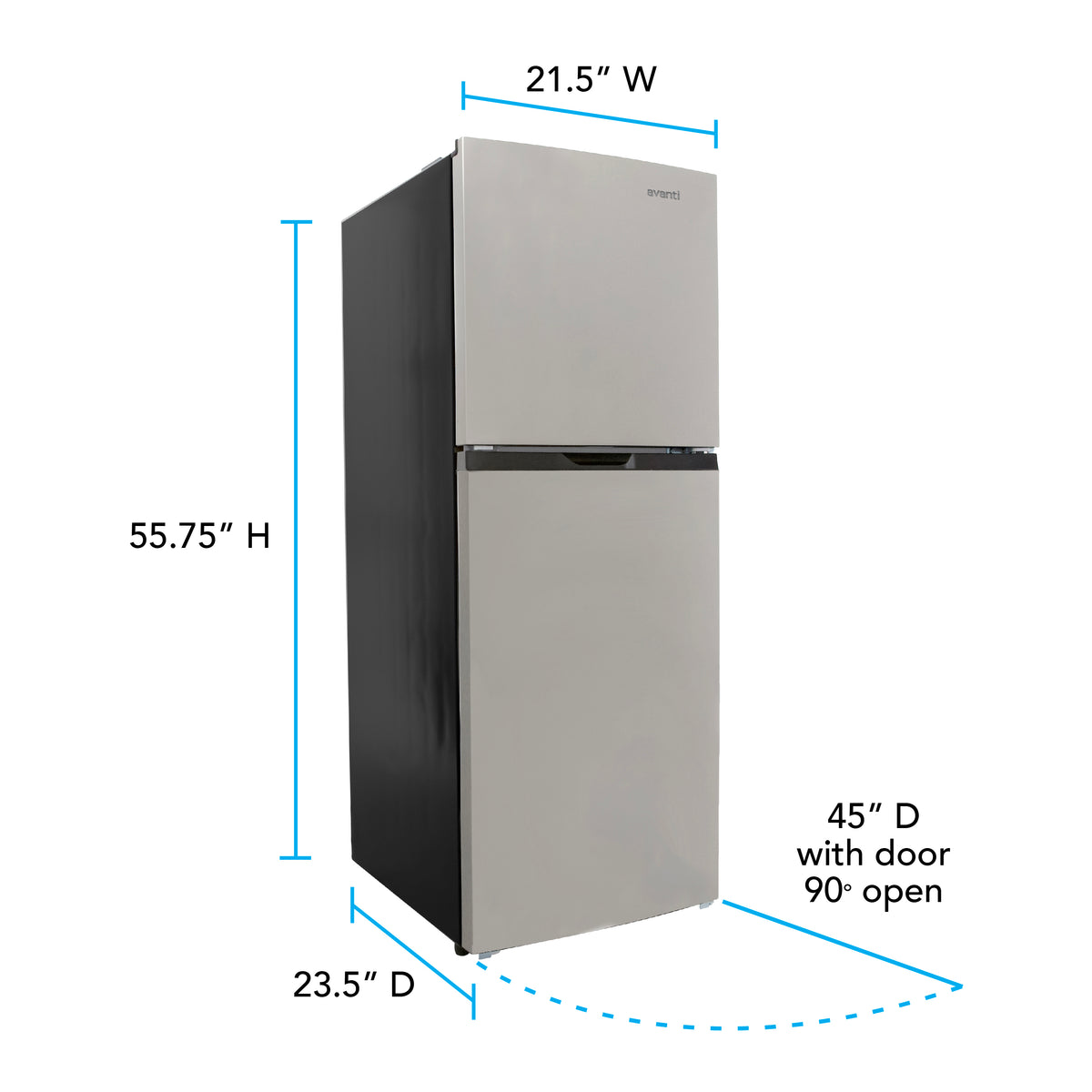 Avanti 7.0 cu. ft. Apartment Size Refrigerator (FF7B0W)