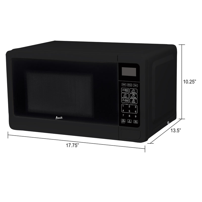 Avanti Countertop Microwave Oven, (MT7V1B)