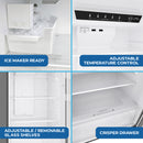 Avanti Frost-Free Apartment Size Garage-Ready Refrigerator, 14.6 cu. ft.