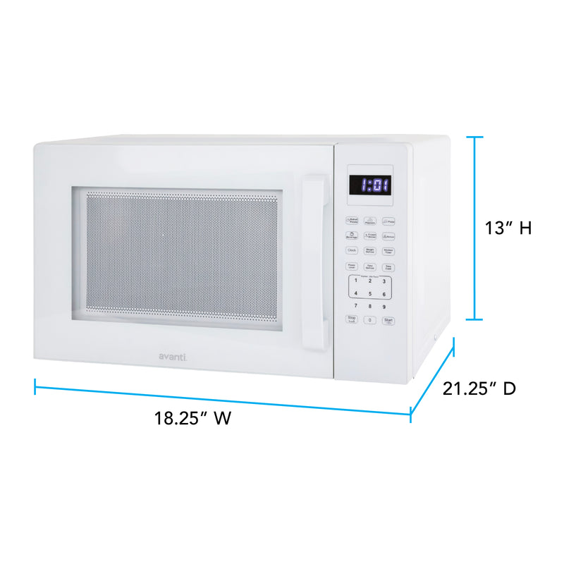 Avanti 1.5 cu. ft. Microwave Oven