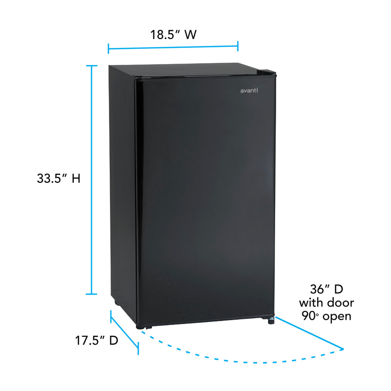 Avanti 3.2 cu. ft. Compact Refrigerator