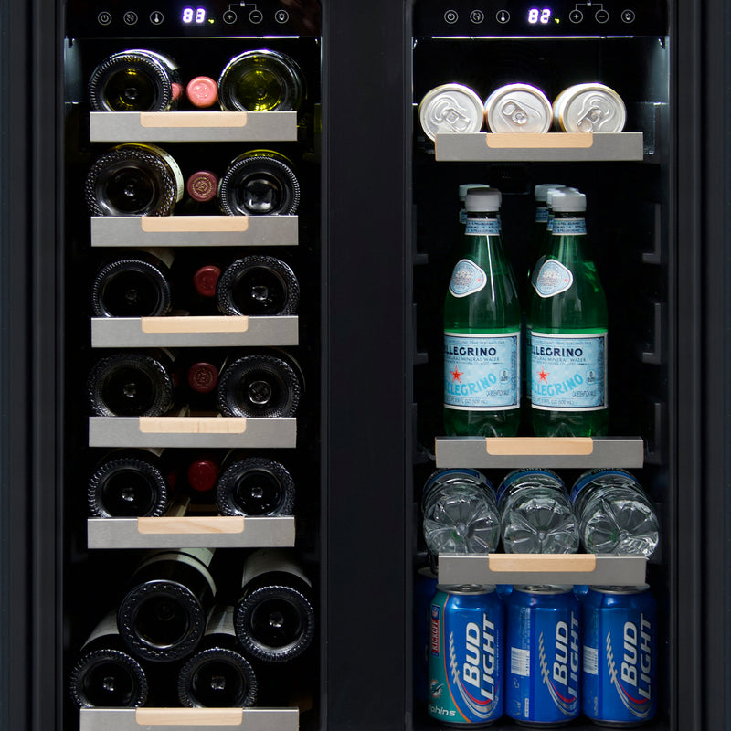 Avanti ELITE Side by Side Wine and Beverage Cooler