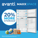 Avanti MaxxSpace Garage-Ready 24 cu. ft. Refrigerator