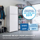 Avanti Frost-Free Apartment Size Garage-Ready Refrigerator, 14.6 cu. ft.