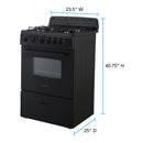 Avanti 24" Compact Gas Range Oven