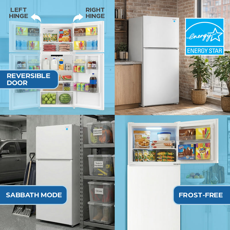 Avanti MaxxSpace Insulation™ Technology Garage-Ready Frost-Free