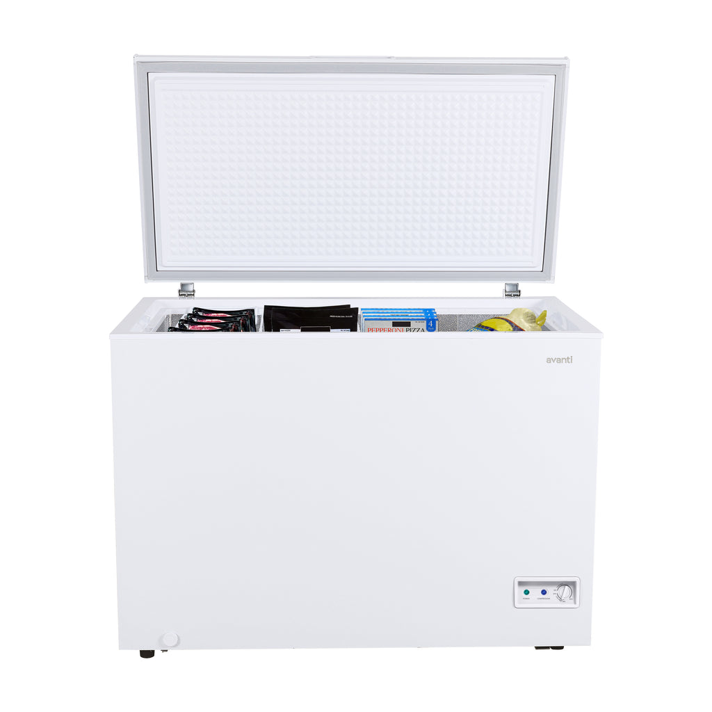 Avanti CF10F0W 10.0 CuFt Chest Freezer in White on Fridge.com