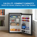Avanti 2.6 Cu. Ft. Compact Refrigerator with Auto-Defrost