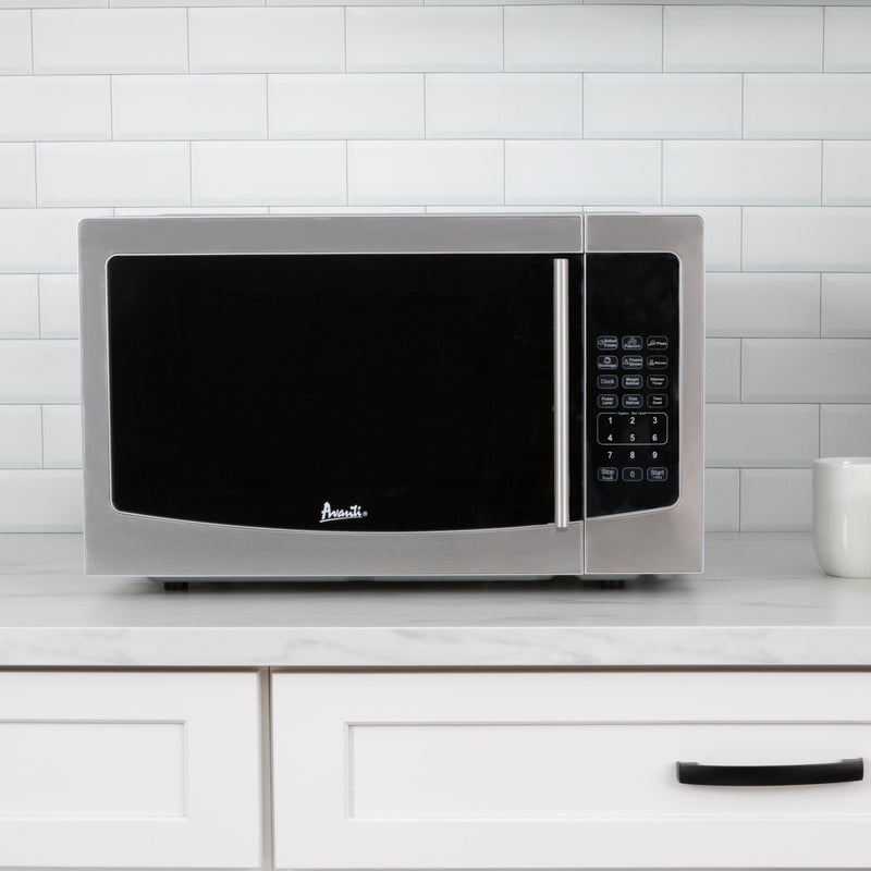 Avanti 1.1 cu. ft. Microwave Oven, in Stainless Steel