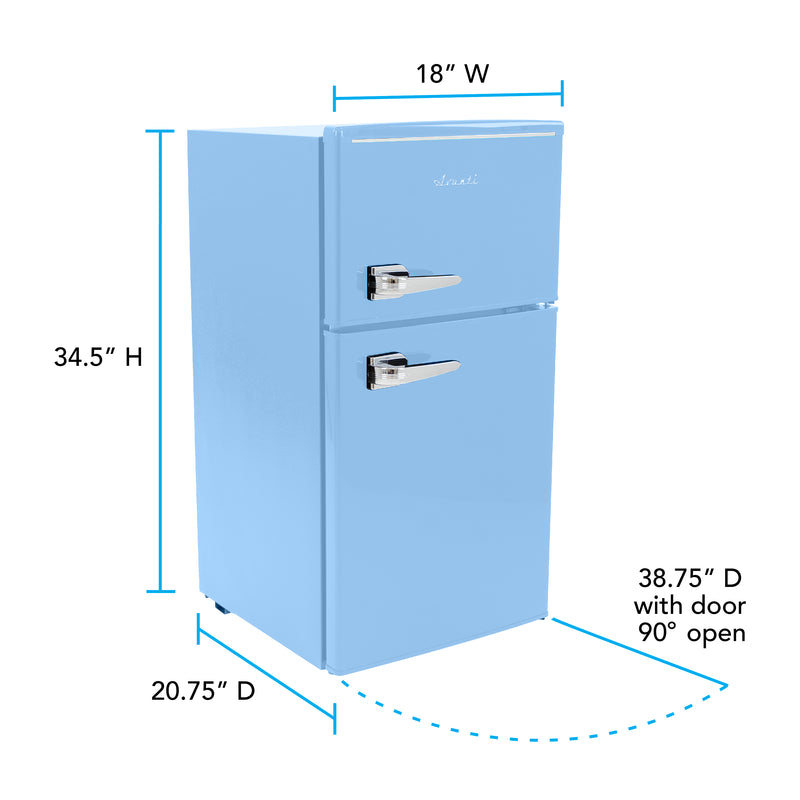 Avanti 3.1 Cu. Ft. Retro Compact Refrigerator