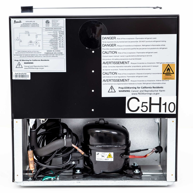 1.4 cu. ft. Refrigerator or Freezer