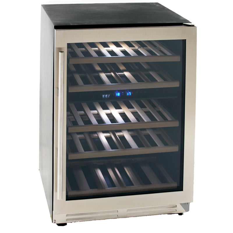 43 Bottle DESIGNER Series Dual-Zone Wine Cooler