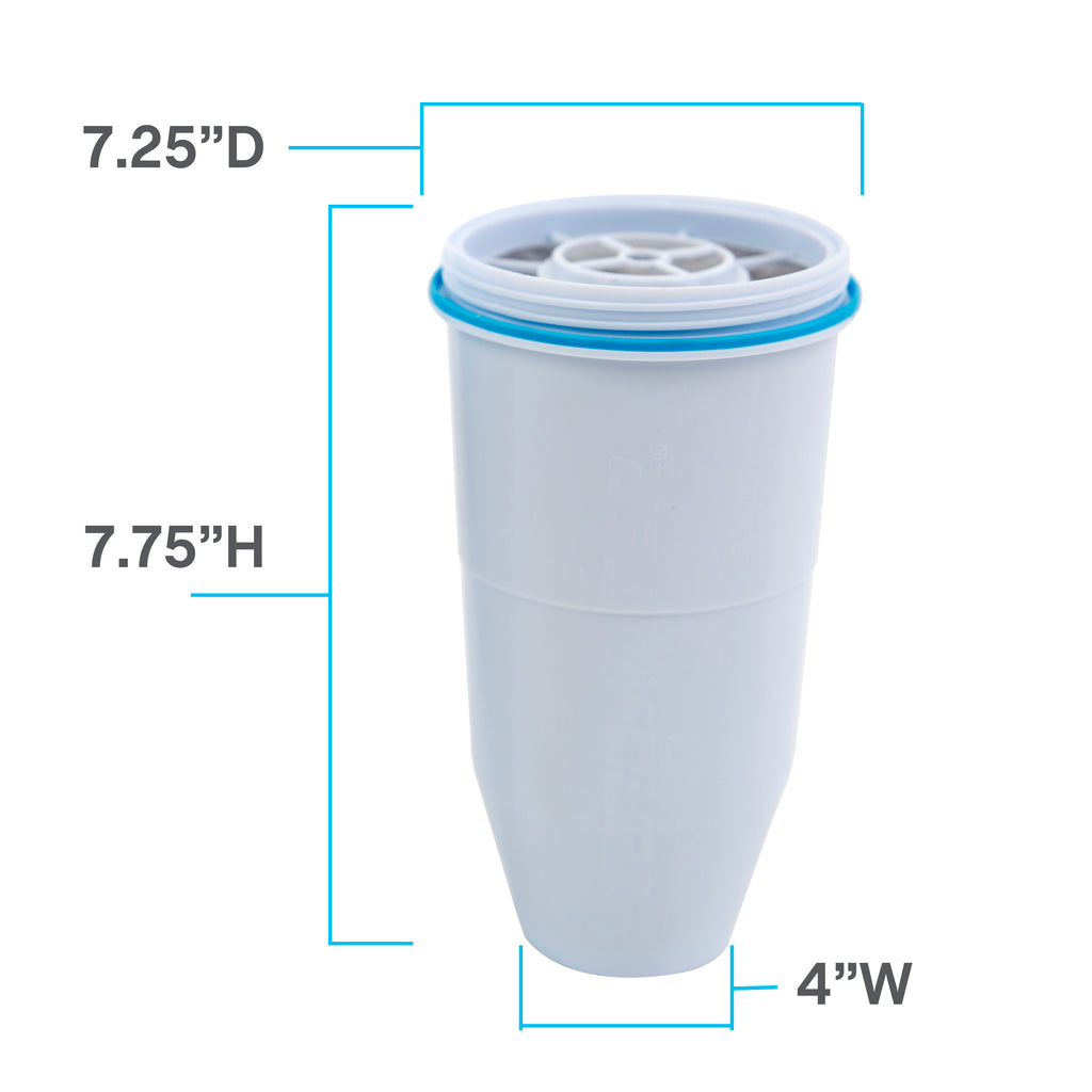 ZeroWater 2 Pack Replacement Filters for Water Filter Pitchers White ZR-017  - Best Buy